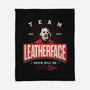 Team Leatherface-None-Fleece-Blanket-Getsousa!