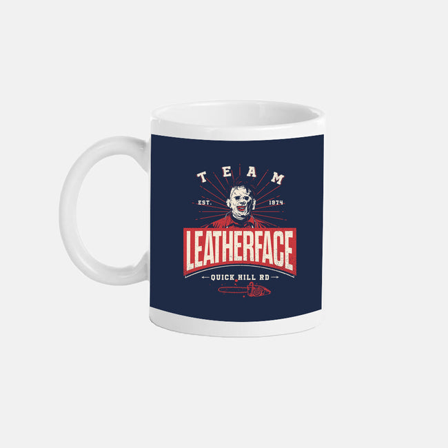 Team Leatherface-None-Mug-Drinkware-Getsousa!