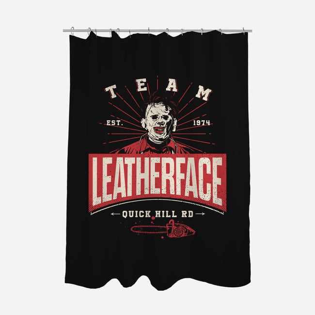 Team Leatherface-None-Polyester-Shower Curtain-Getsousa!