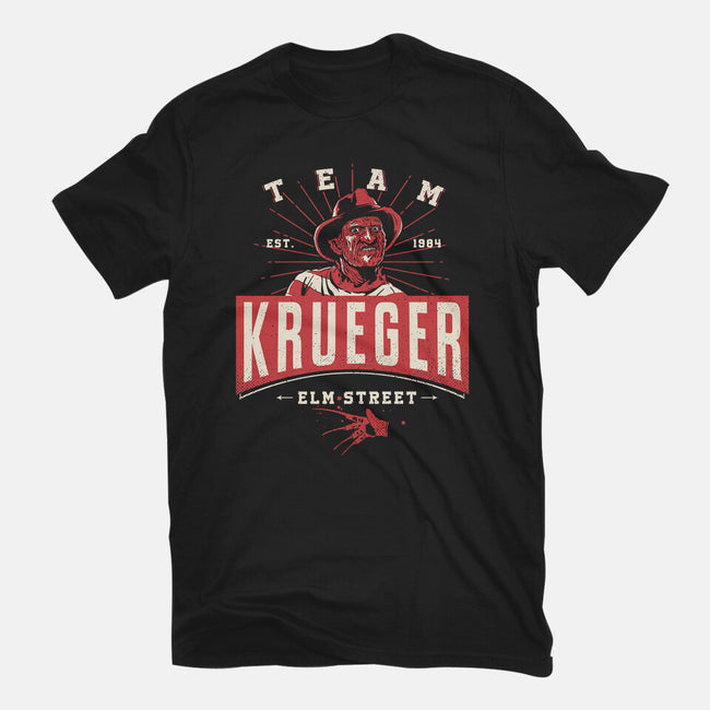 Team Krueger-Unisex-Basic-Tee-Getsousa!