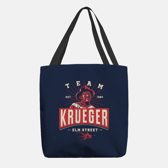 Team Krueger-None-Basic Tote-Bag-Getsousa!