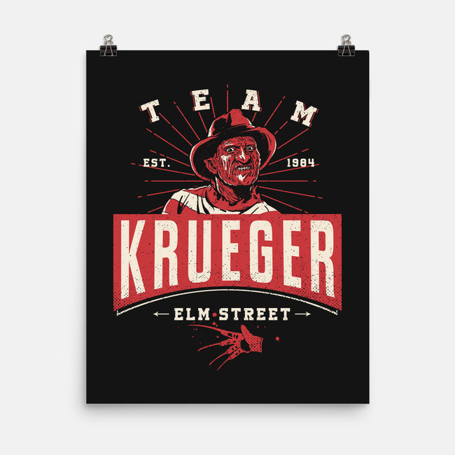 Team Krueger-None-Matte-Poster-Getsousa!