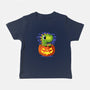 Trick Or T-Rex-Baby-Basic-Tee-erion_designs