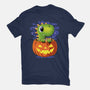 Trick Or T-Rex-Youth-Basic-Tee-erion_designs