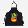 Trick Or T-Rex-Unisex-Kitchen-Apron-erion_designs