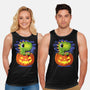 Trick Or T-Rex-Unisex-Basic-Tank-erion_designs
