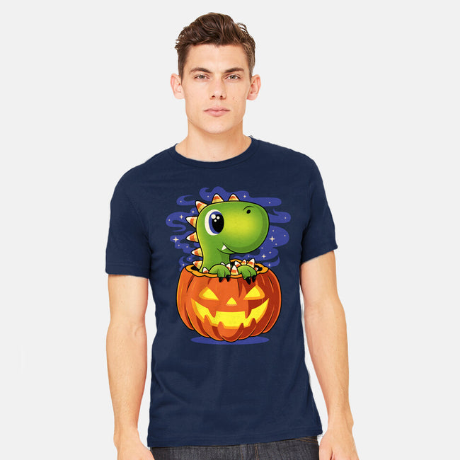 Trick Or T-Rex-Mens-Heavyweight-Tee-erion_designs