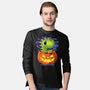 Trick Or T-Rex-Mens-Long Sleeved-Tee-erion_designs