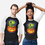 Trick Or T-Rex-Unisex-Baseball-Tee-erion_designs