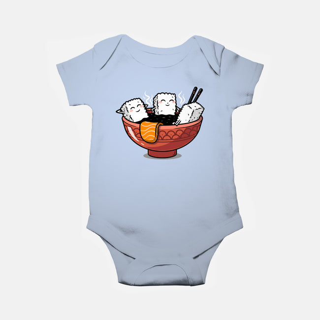 Sushi Relax-Baby-Basic-Onesie-erion_designs