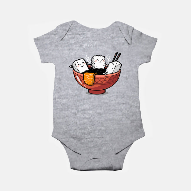Sushi Relax-Baby-Basic-Onesie-erion_designs