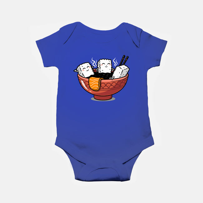 Sushi Relax-Baby-Basic-Onesie-erion_designs