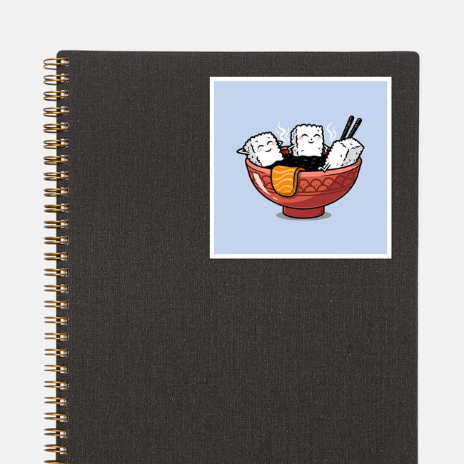 Sushi Relax-None-Glossy-Sticker-erion_designs