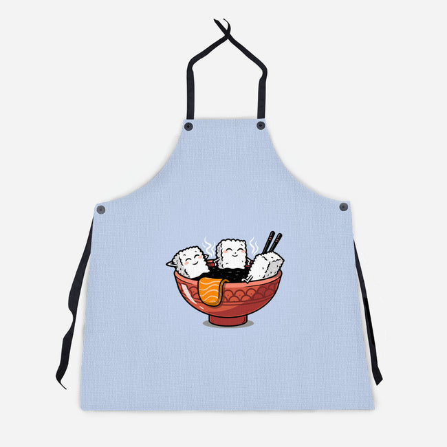 Sushi Relax-Unisex-Kitchen-Apron-erion_designs