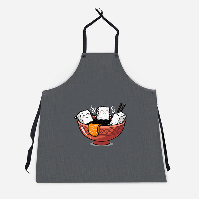 Sushi Relax-Unisex-Kitchen-Apron-erion_designs
