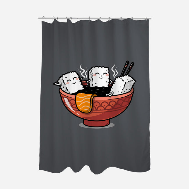 Sushi Relax-None-Polyester-Shower Curtain-erion_designs