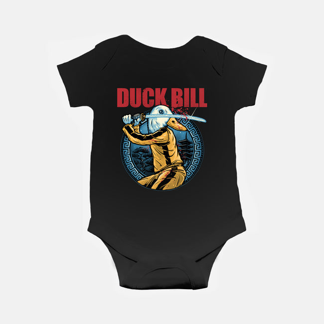 Duck Bill-Baby-Basic-Onesie-glitchygorilla