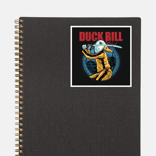 Duck Bill-None-Glossy-Sticker-glitchygorilla