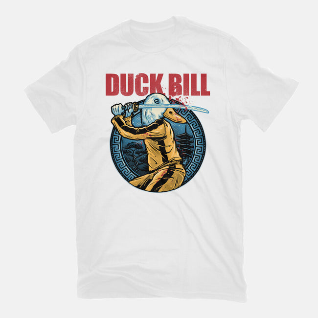 Duck Bill-Womens-Fitted-Tee-glitchygorilla