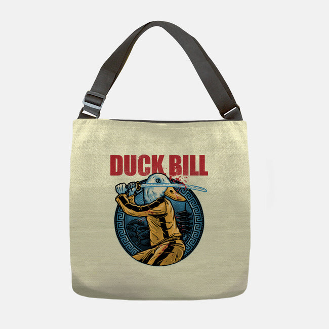 Duck Bill-None-Adjustable Tote-Bag-glitchygorilla