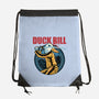 Duck Bill-None-Drawstring-Bag-glitchygorilla