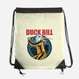 Duck Bill-None-Drawstring-Bag-glitchygorilla