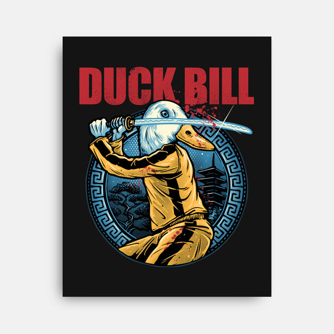 Duck Bill-None-Stretched-Canvas-glitchygorilla