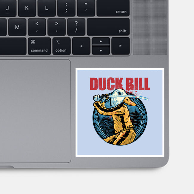 Duck Bill-None-Glossy-Sticker-glitchygorilla