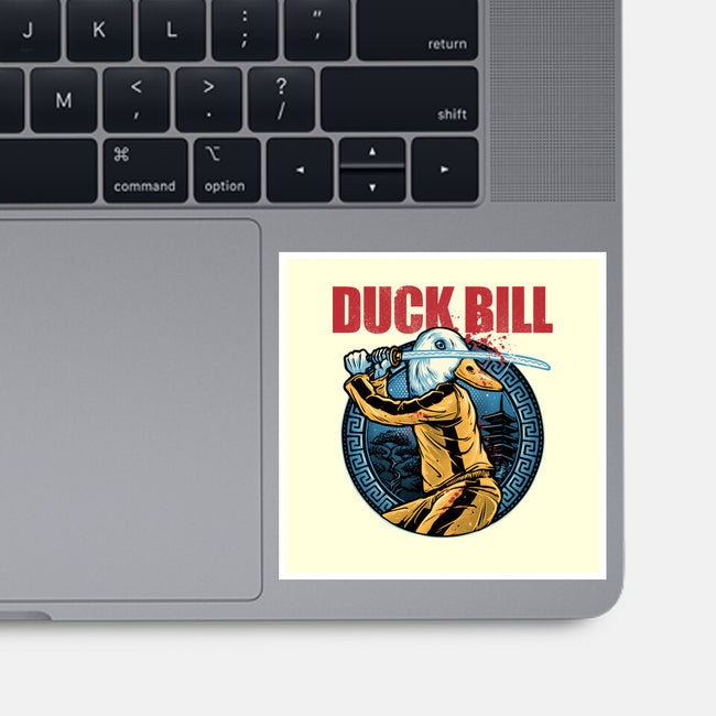 Duck Bill-None-Glossy-Sticker-glitchygorilla