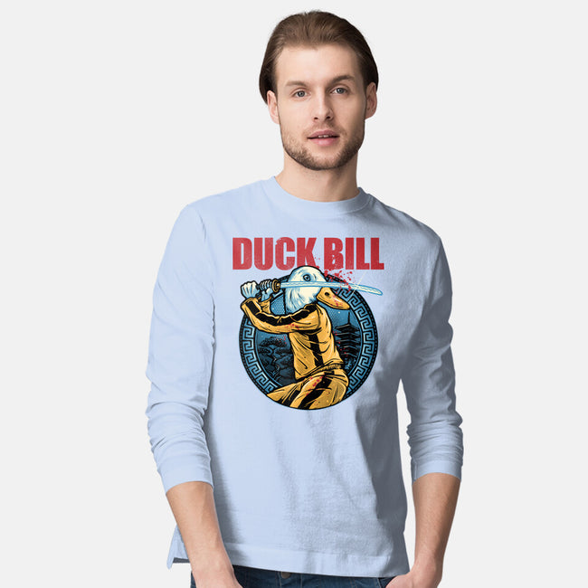 Duck Bill-Mens-Long Sleeved-Tee-glitchygorilla
