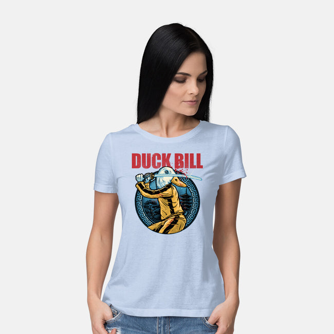 Duck Bill-Womens-Basic-Tee-glitchygorilla