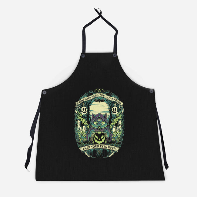 Meowgic Ritual-Unisex-Kitchen-Apron-StudioM6