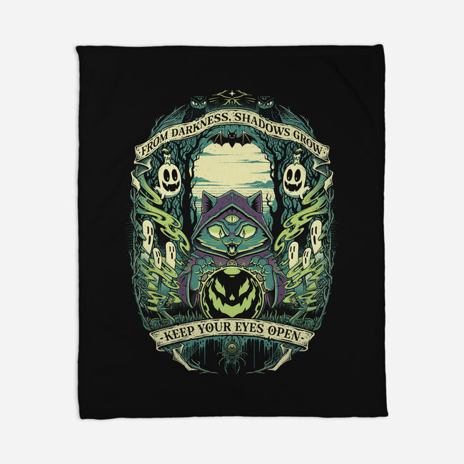 Meowgic Ritual-None-Fleece-Blanket-StudioM6