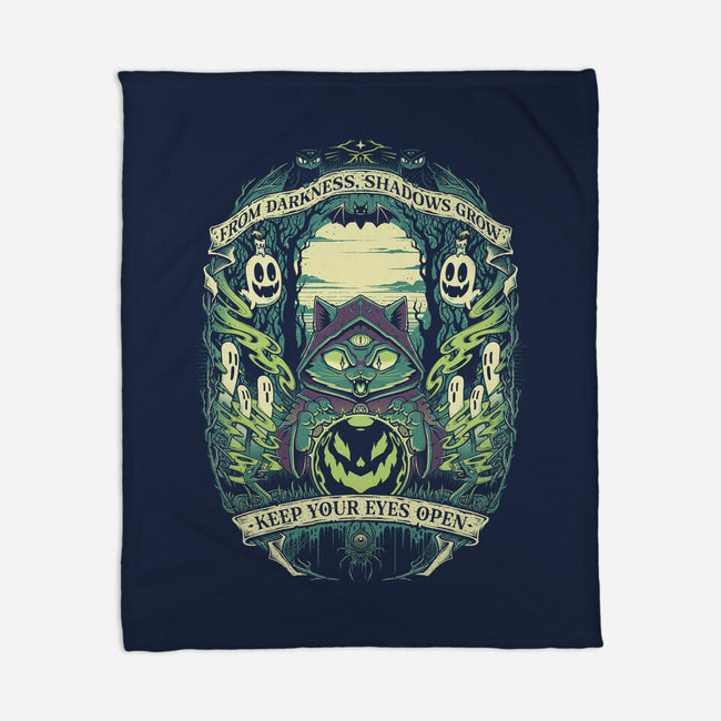 Meowgic Ritual-None-Fleece-Blanket-StudioM6