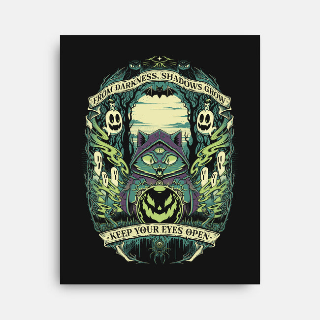 Meowgic Ritual-None-Stretched-Canvas-StudioM6