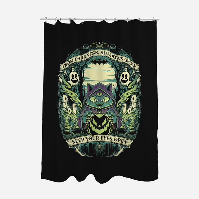 Meowgic Ritual-None-Polyester-Shower Curtain-StudioM6