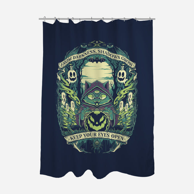 Meowgic Ritual-None-Polyester-Shower Curtain-StudioM6