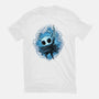 Glowing Insectoid-Womens-Fitted-Tee-glitchygorilla
