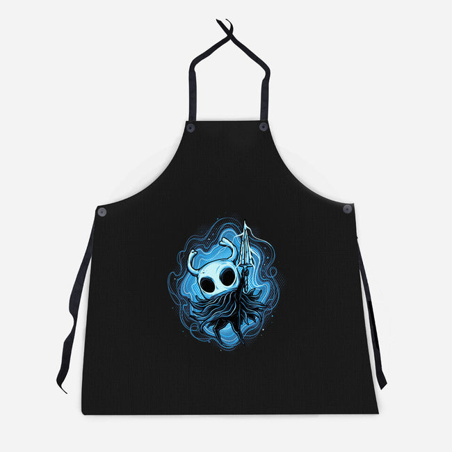 Glowing Insectoid-Unisex-Kitchen-Apron-glitchygorilla