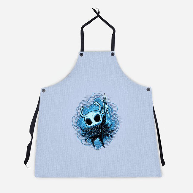 Glowing Insectoid-Unisex-Kitchen-Apron-glitchygorilla