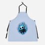 Glowing Insectoid-Unisex-Kitchen-Apron-glitchygorilla