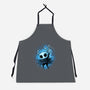 Glowing Insectoid-Unisex-Kitchen-Apron-glitchygorilla