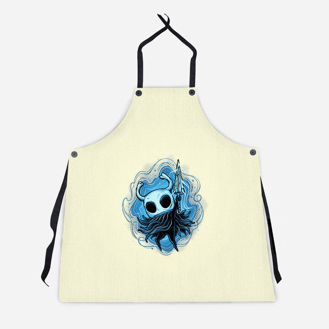 Glowing Insectoid-Unisex-Kitchen-Apron-glitchygorilla