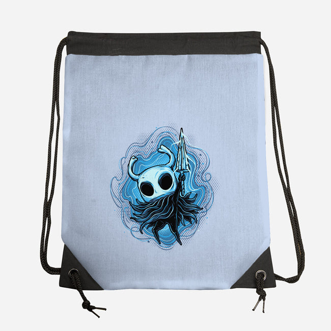Glowing Insectoid-None-Drawstring-Bag-glitchygorilla