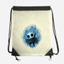 Glowing Insectoid-None-Drawstring-Bag-glitchygorilla