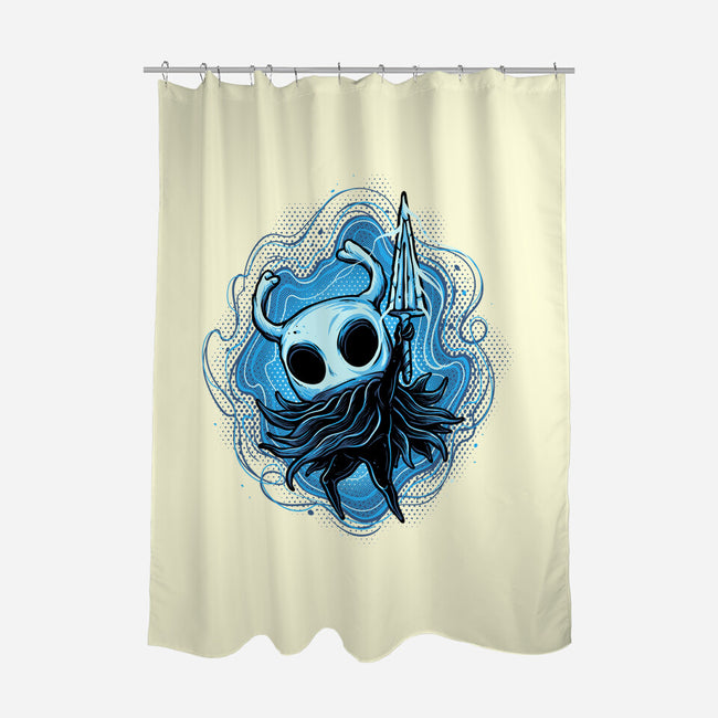 Glowing Insectoid-None-Polyester-Shower Curtain-glitchygorilla