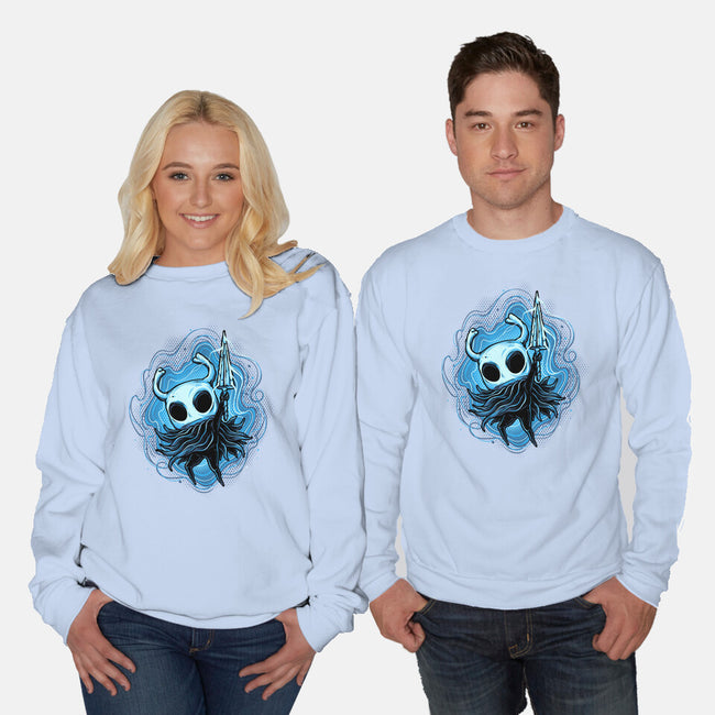 Glowing Insectoid-Unisex-Crew Neck-Sweatshirt-glitchygorilla