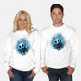 Glowing Insectoid-Unisex-Crew Neck-Sweatshirt-glitchygorilla