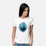 Glowing Insectoid-Womens-Basic-Tee-glitchygorilla