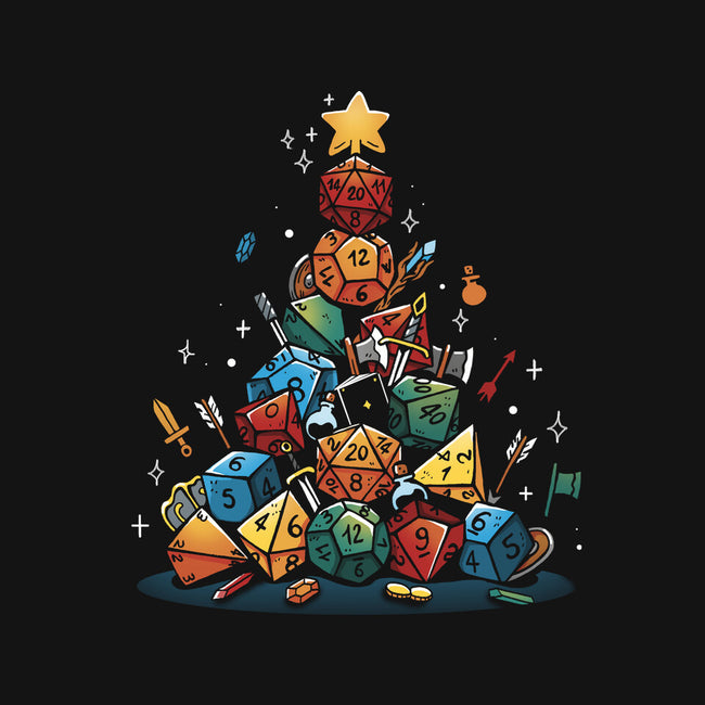 Xmas Tree Dice-Mens-Long Sleeved-Tee-Vallina84